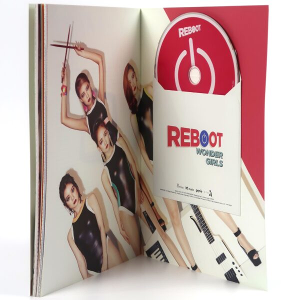 Wonder Girls - Reboot Album CD + Stickers K-Pop 2015 - Korea Disco