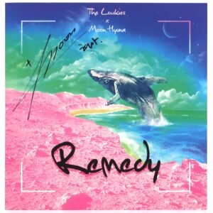 The Lowkies x Moon Hyuna - Remedy Signed Single Album CD Promo Nine Muses