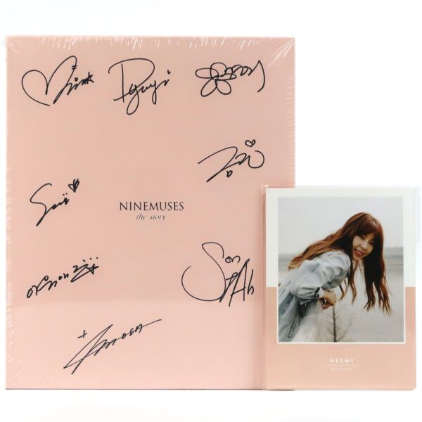 Nine Muses - The Story Signed Autographed Photobook K-Pop 2017 9Muses