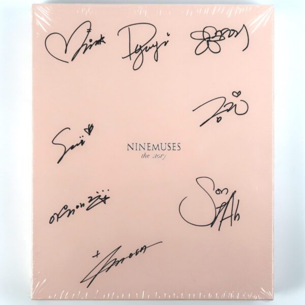 Nine Muses - The Story Signed Autographed Photobook K-Pop 2017 9Muses