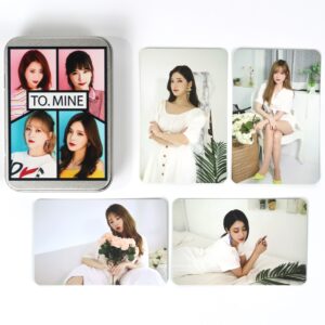 Nine Muses 2018 8th Anniversary Fanmeeting 4 Photocards in Tin 9Muses