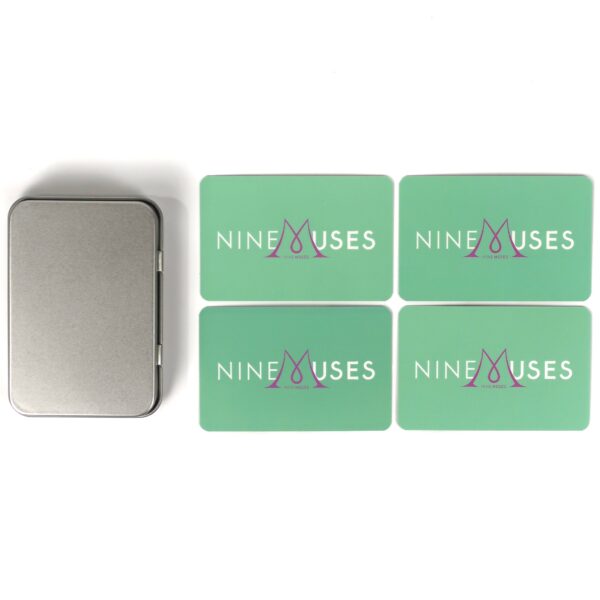 Nine Muses 2018 8th Anniversary Fanmeeting 4 Photocards in Tin 9Muses