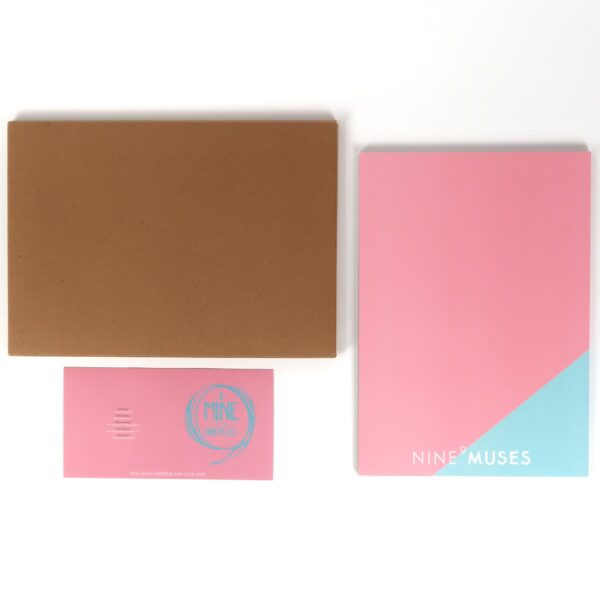 2 Mine With Nine Muses 2nd Fanclub Goods Photobook + Postcard 9Muses