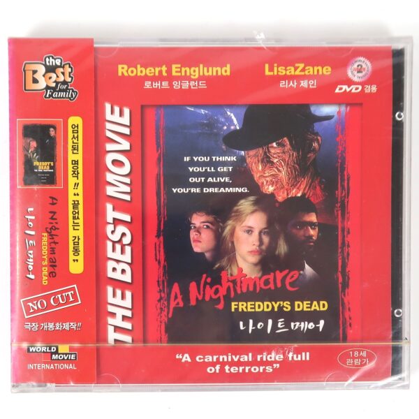 Freddy's Dead: The Final Nightmare (1991) Korean VCD Sealed Korea Elm Street