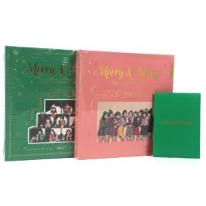Twice - Merry & Happy Sealed Album CD Both Versions + Pre-Order Photocards Set