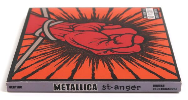 Metallica - St. Anger Korean CD + DVD Album + Badge Pin Korea Metal