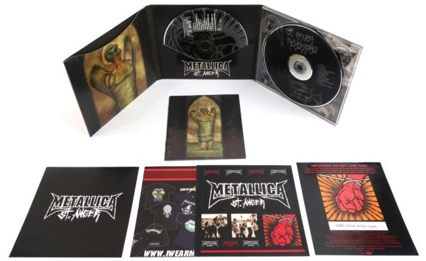 Metallica - St. Anger Korean CD + DVD Album + Badge Pin Korea Metal