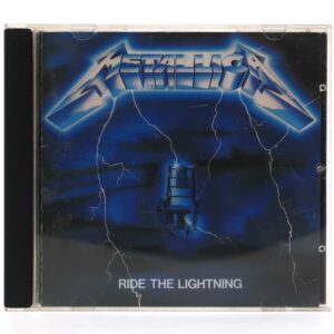 Metallica - Ride The Lightning Korean CD Album Korea Metal 1992