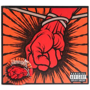 Metallica - St. Anger Korean CD + DVD Album + Badge Pin Korea Metal