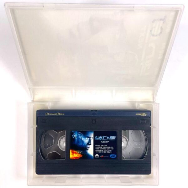 Next (2007) Korean Late VHS Rental [NTSC] Korea Nicolas Cage Time Travel