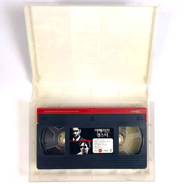 American Gangster (2007) Korean Late VHS [NTSC] Korea Ridley Scott