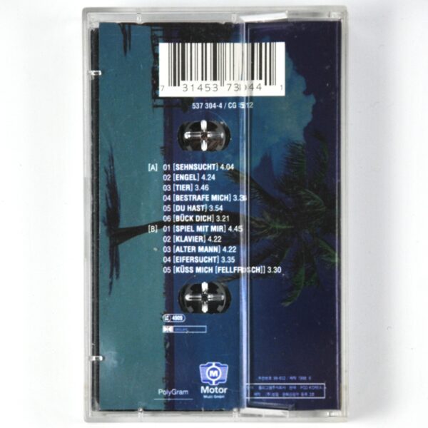 Rammstein - Sehnsucht Korean Cassette Album Korea CG 5812