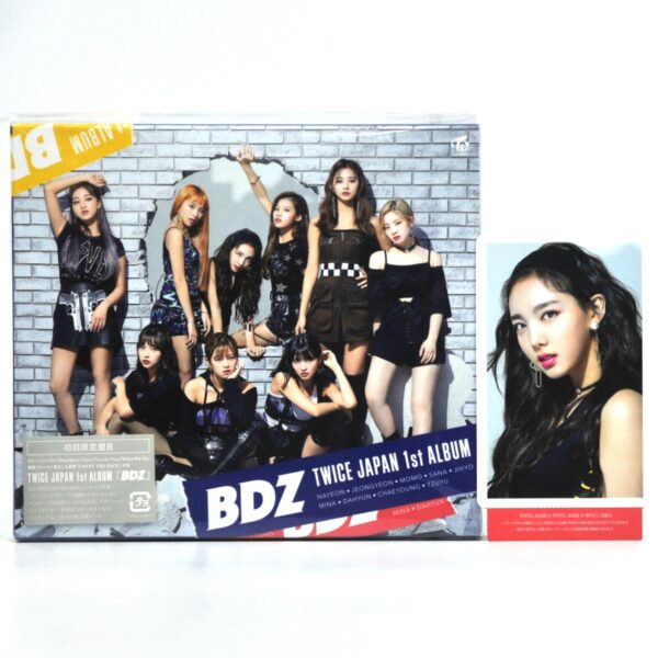 Twice - BDZ [Ver. B] Japan Album CD + DVD + Nayeon Photocard 2018