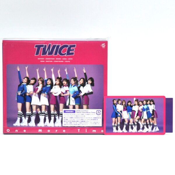 Twice - One More Time [Ver. A] Japan Album CD + DVD + Photocard 2017