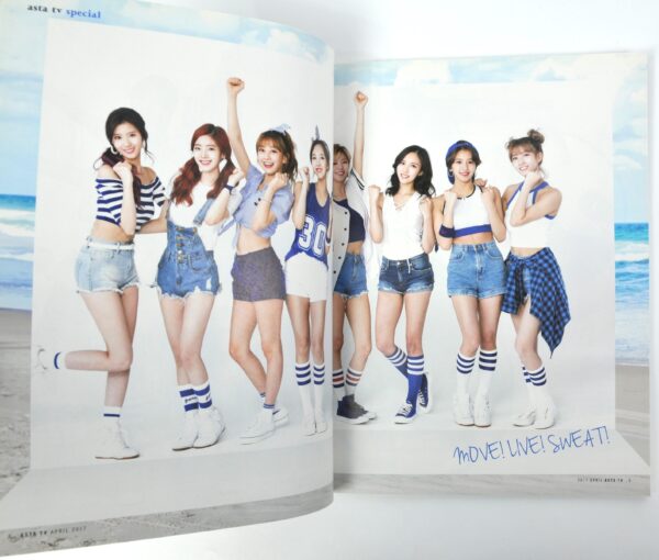 DSC_5102 Asta TV Korea Twice Cover April 2017 Complete Magazine