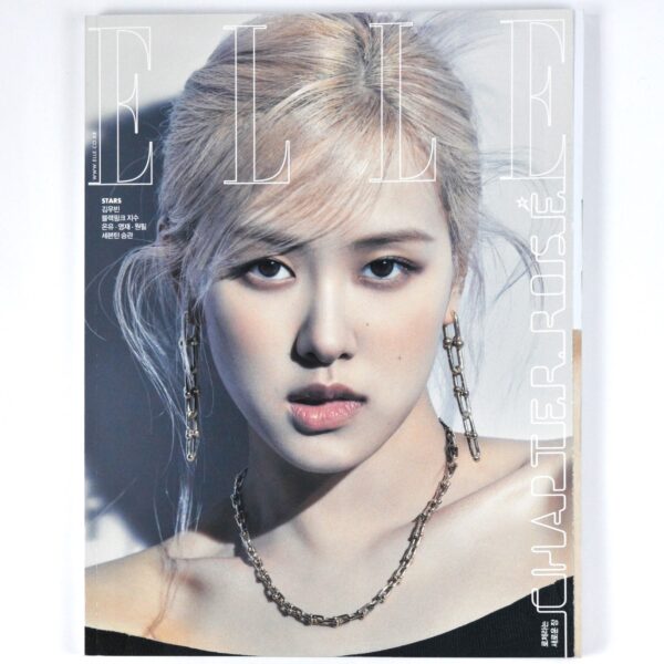 DSC_5159 Elle Korea Blackpink Rose Cover June 2021 Complete Magazine