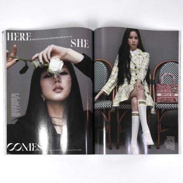 DSC_5163 Elle Korea Blackpink Rose Cover June 2021 Complete Magazine