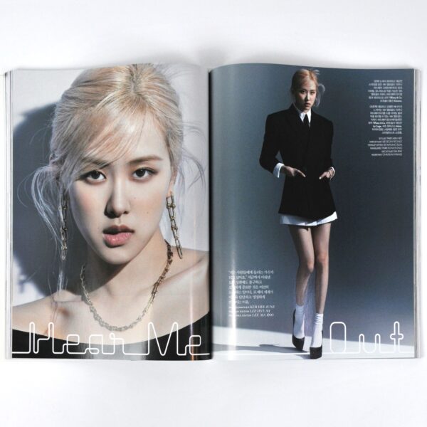DSC_5164 Elle Korea Blackpink Rose Cover June 2021 Complete Magazine