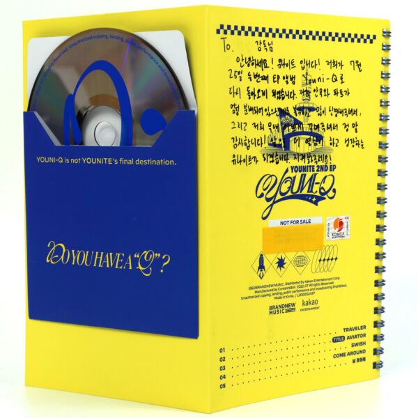 Younite - Youni-Q Signed + Message CD Mini Album Promo K-Pop 2022