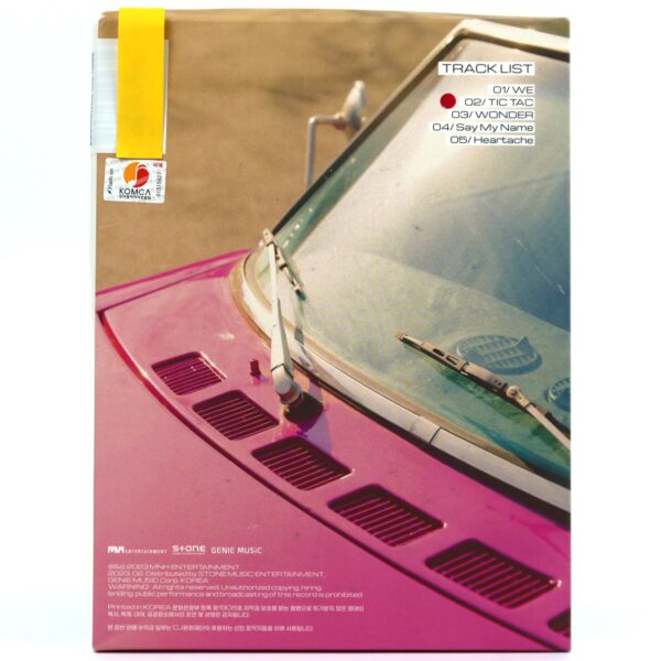 8Turn - 8Turnrise The 1st Mini Album Signed + Message Promo CD K-Pop 2023