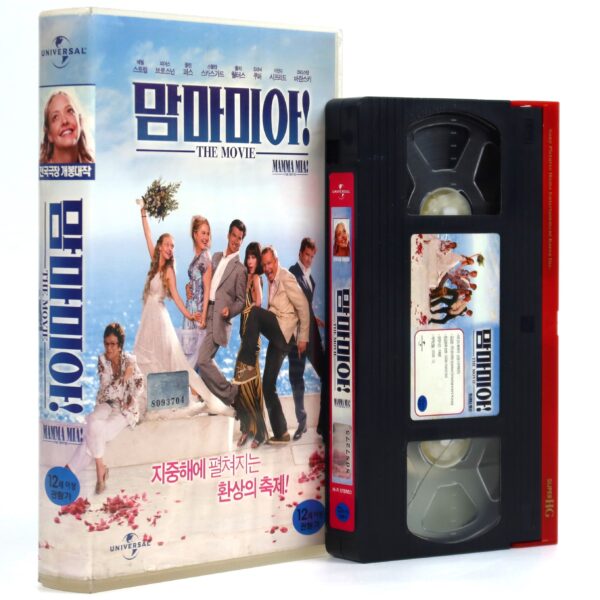 Mamma Mia! The Movie (2008) Korean Late VHS Rental [NTSC] Korea Abba