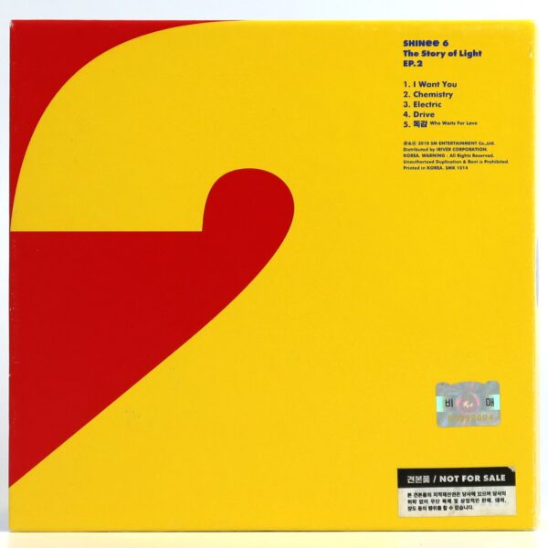 Shinee - The Story of Light Ep. 2 Signed Autographed CD Album Promo K-Pop 2018