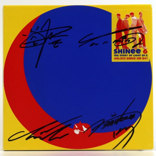 Shinee - The Story of Light Ep. 2 Signed Autographed CD Album Promo K-Pop 2018