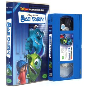 Monsters, Inc. (2001) Korean VHS Rental [NTSC] Korea English Audio Disney Pixar