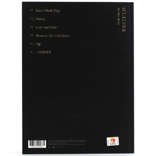 Kim Woo Seok - Blank Page Signed Autographed CD Album Promo 2023 X1 Up10tion