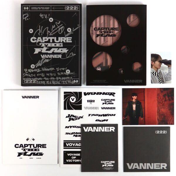Vanner - Capture The Flag Signed Autographed CD Album Promo 2024 K-Pop