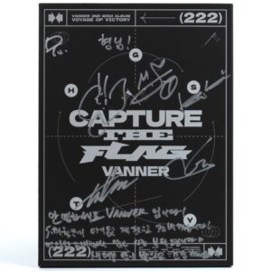 Vanner - Capture The Flag Signed Autographed CD Album Promo 2024 K-Pop