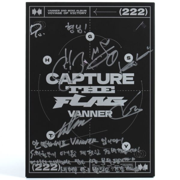 Vanner - Capture The Flag Signed Autographed CD Album Promo 2024 K-Pop