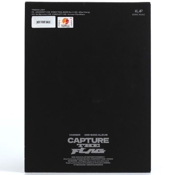 Vanner - Capture The Flag Signed Autographed CD Album Promo 2024 K-Pop