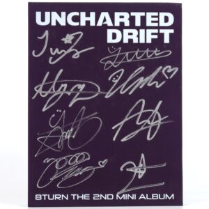 8Turn - Uncharted Drift [Drift Ver.] Signed Autographed Album Promo CD 2023