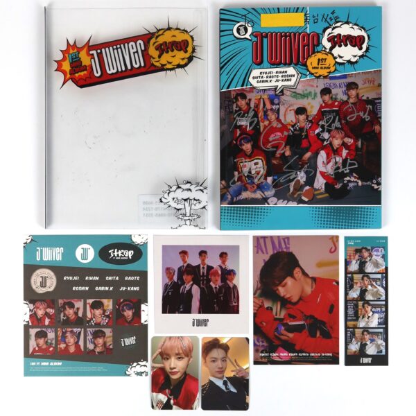 IMG_7940 JWiiver - Jtrap Signed Autographed CD Album Promo 2022 K-Pop J.Wiiver