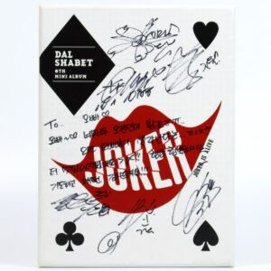 Dal Shabet - Joker Signed + Message CD Album Promo 2015 K-Pop