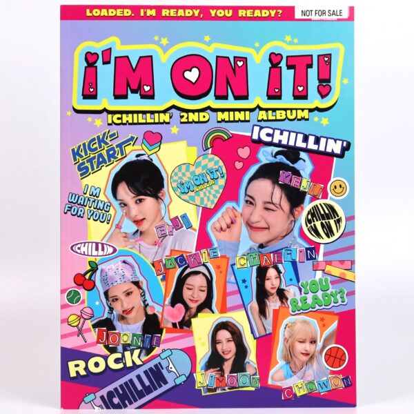 Ichillin' - I'm On It Signed + Message CD Album Promo K-Pop 2023
