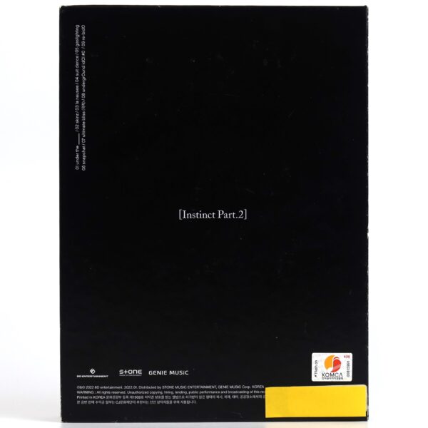 OnlyOneOf - Instinct Part.2 Signed Autographed CD Album Promo K-Pop 2022 [read]