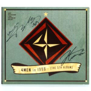 4Men - In 1998 Signed Autographed CD Album Promo 2014 K-Pop