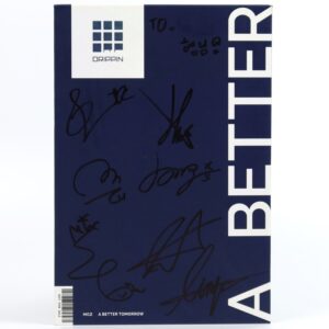 Drippin - A Better Tomorrow Signed Autographed Promo CD Album 2021 K-Pop