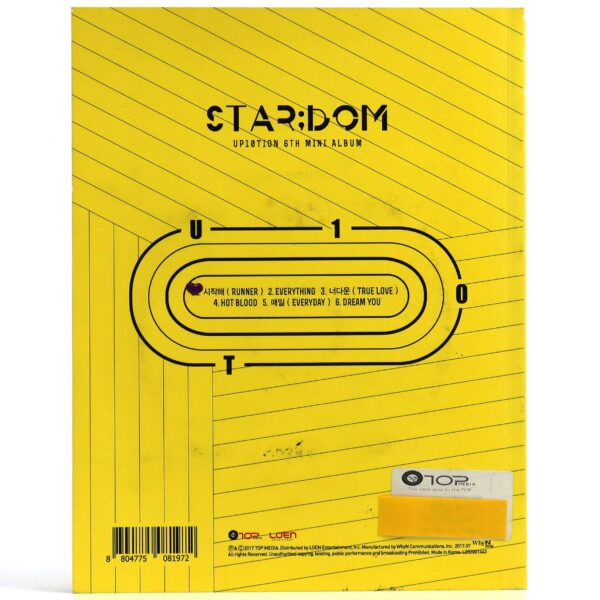 IMG_8069 Up10tion - Star;dom Signed Autographed Album Promo CD 2017 K-Pop Stardom