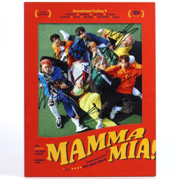 IMG_8101 SF9 - Mamma Mia! Signed Autographed CD Mini Album Promo 2018 K-Pop