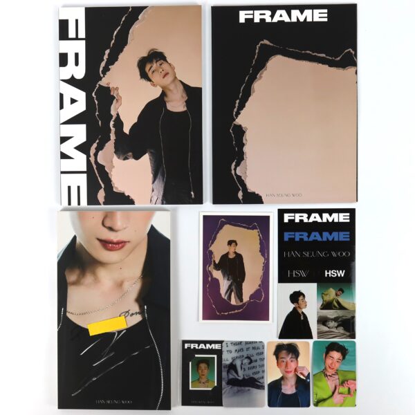 IMG_8105 Han Seung Woo - Frame Signed CD Mini Album Promo 2023 Victon Seungwoo