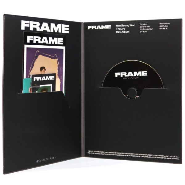 IMG_8107 Han Seung Woo - Frame Signed CD Mini Album Promo 2023 Victon Seungwoo