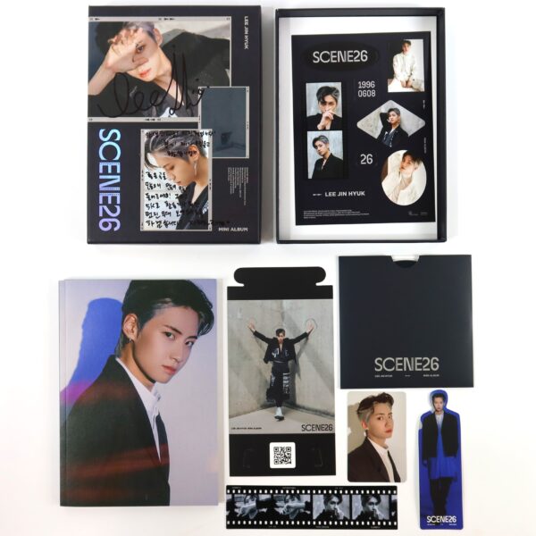 IMG_8175 Lee Jin Hyuk - Scene 26 Signed Autographed Mini Album CD Promo Up10tion K-pop