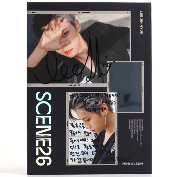 IMG_8179 Lee Jin Hyuk - Scene 26 Signed Autographed Mini Album CD Promo Up10tion K-pop