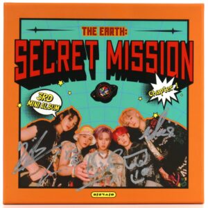 MCND - The Earth: Secret Mission Chapter 1 Signed Autographed CD Album Promo