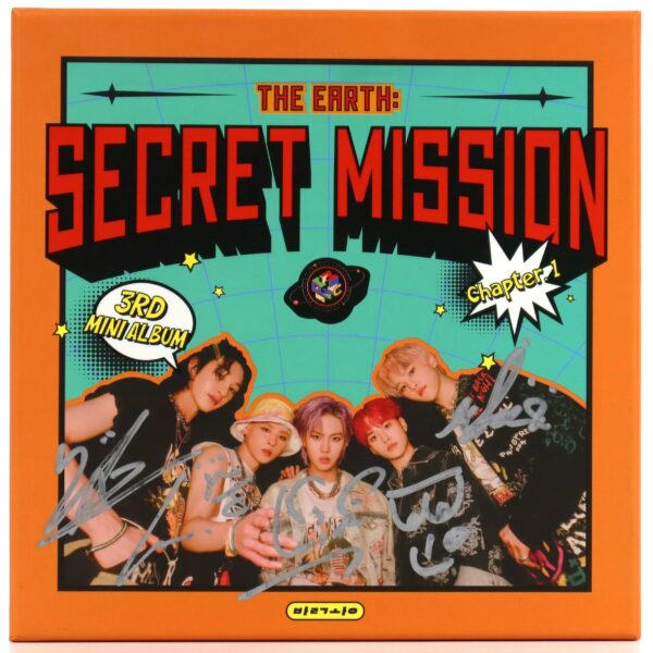 IMG_8207 MCND - The Earth: Secret Mission Chapter 1 Signed Autographed CD Album Promo