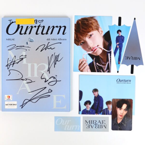 Mirae - Ourturn [Drip Ver.] Signed + Message Promo Mini Album CD 2022 K-Pop