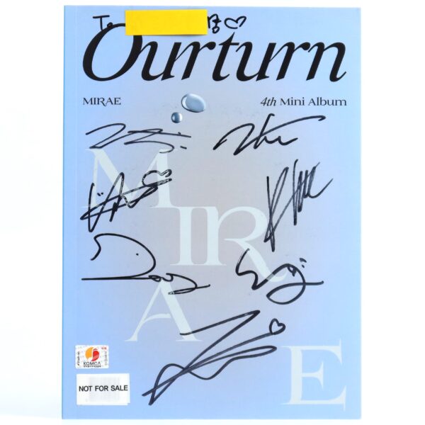 Mirae - Ourturn [Drip Ver.] Signed + Message Promo Mini Album CD 2022 K-Pop